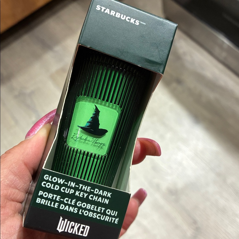24HR DROP ⬇️ SHIPS TODAY❗️Starbucks X WICKED Glow keychain - Picture 4 of 4